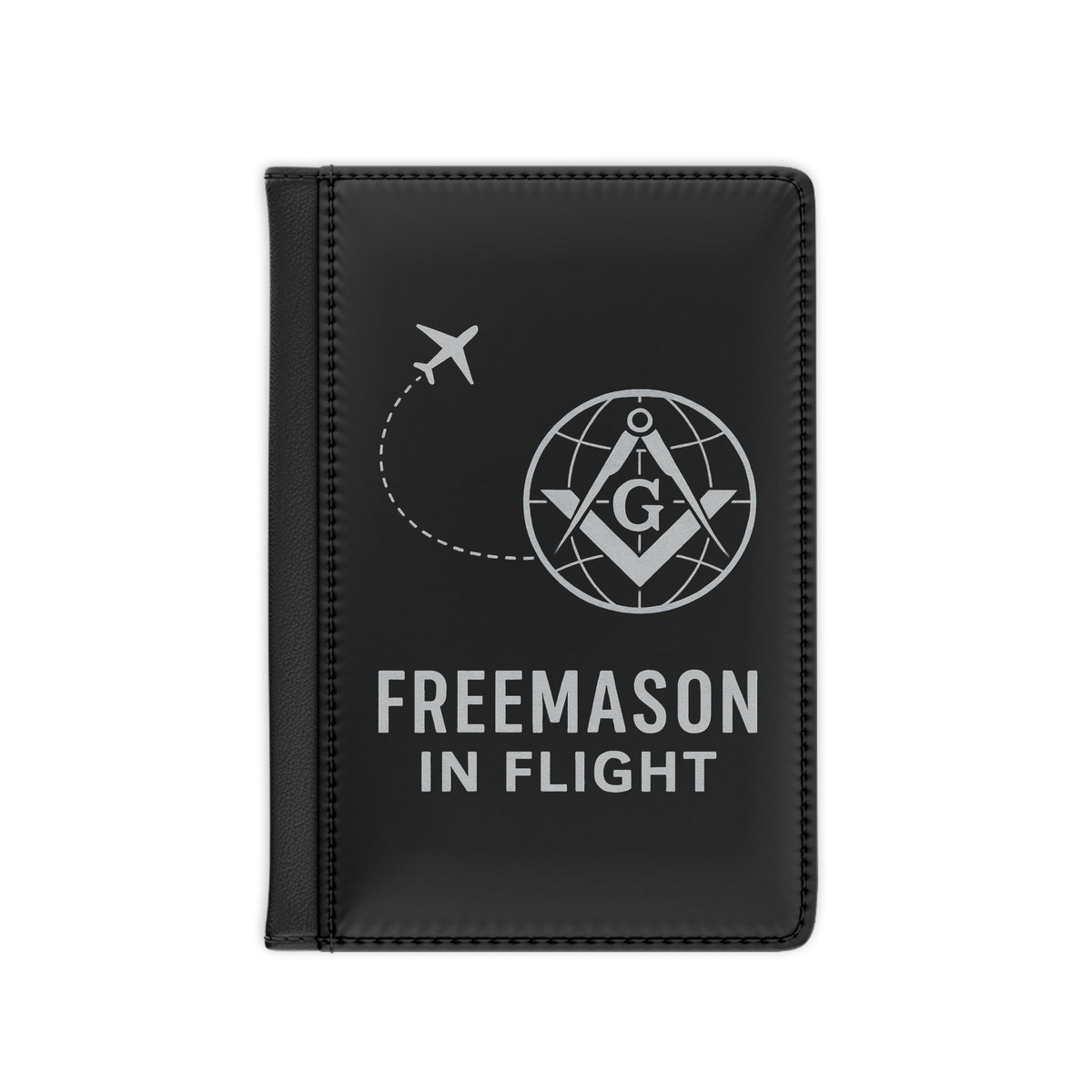Master Mason Blue Lodge Passport Cover - Freemason In Flight PU Leather - Bricks Masons