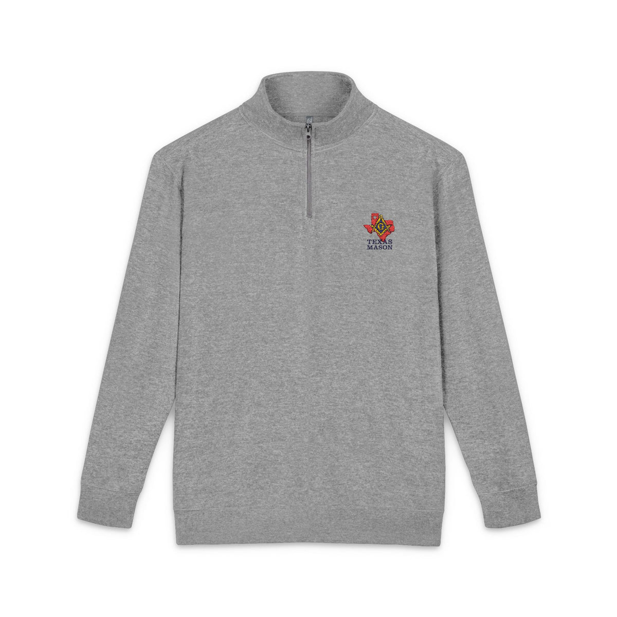Master Mason Blue Lodge Sweatshirt - Square & Compass G Texas Mason Embroidery