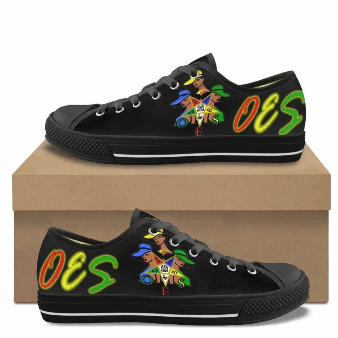 OES Sneakers - Cotton Fabric Various Designs - Bricks Masons