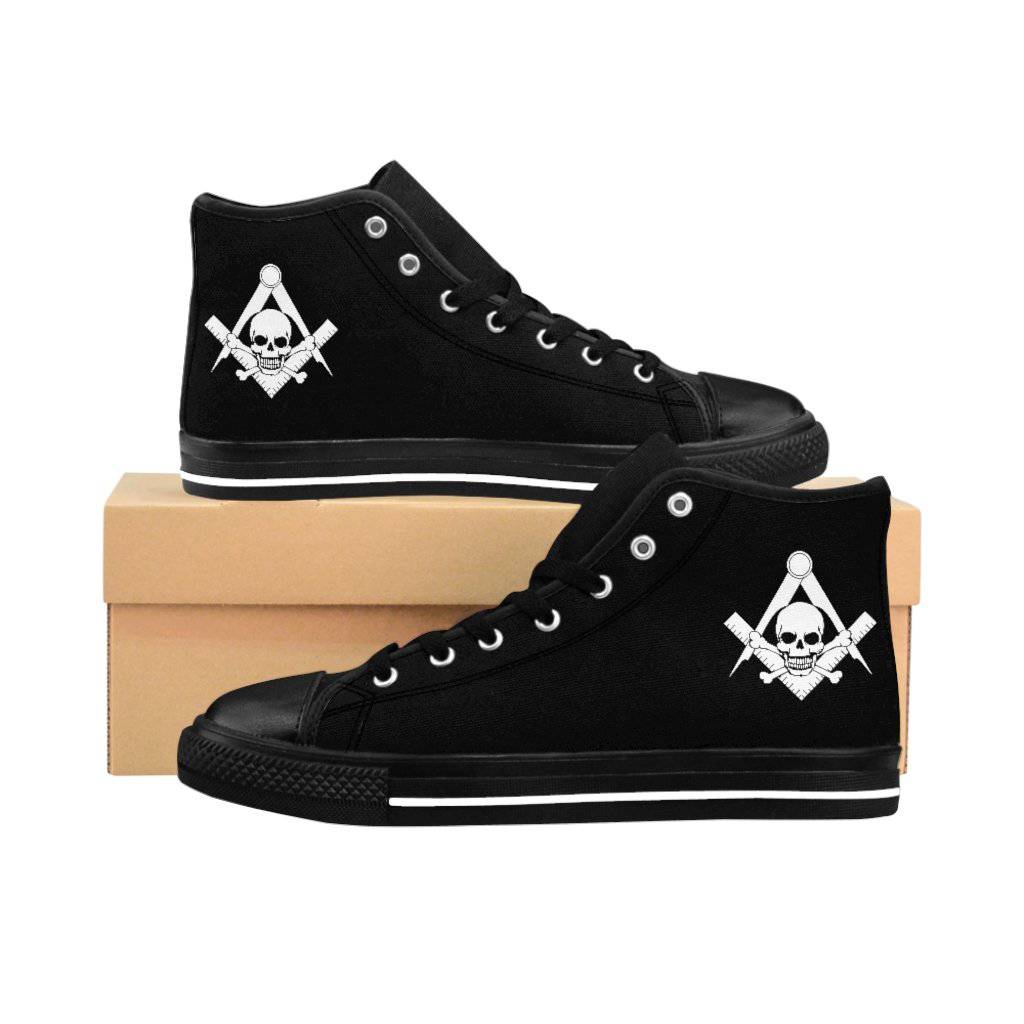 Widows Sons Sneaker - High-top Black & White - Bricks Masons