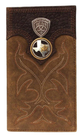 Past Master Blue Lodge Wallet - Ariat Premium Shield