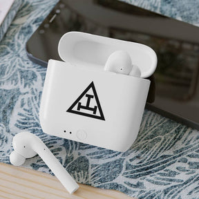 Royal Arch Chapter Earbud - White