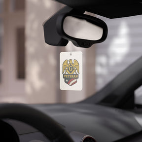 Master Mason Blue Lodge Car Air Freshener - Veteran Mason - Bricks Masons