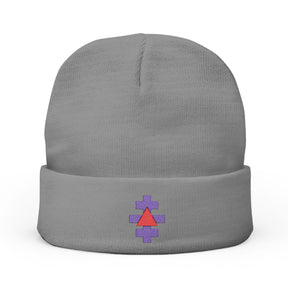 Knight Templar Priests Beanie - Knit Embroidery Emblem - Bricks Masons