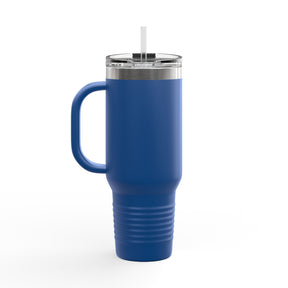 Master Mason Blue Lodge Ringneck Tumbler - Silver Square & Compass Emblem