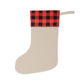 Master Mason Blue Lodge Christmas Stocking - Square & Compass G Holiday Design - Bricks Masons
