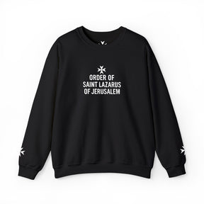 Order of Saint Lazarus Sweatshirt - Crewneck Signature Stitch - Bricks Masons