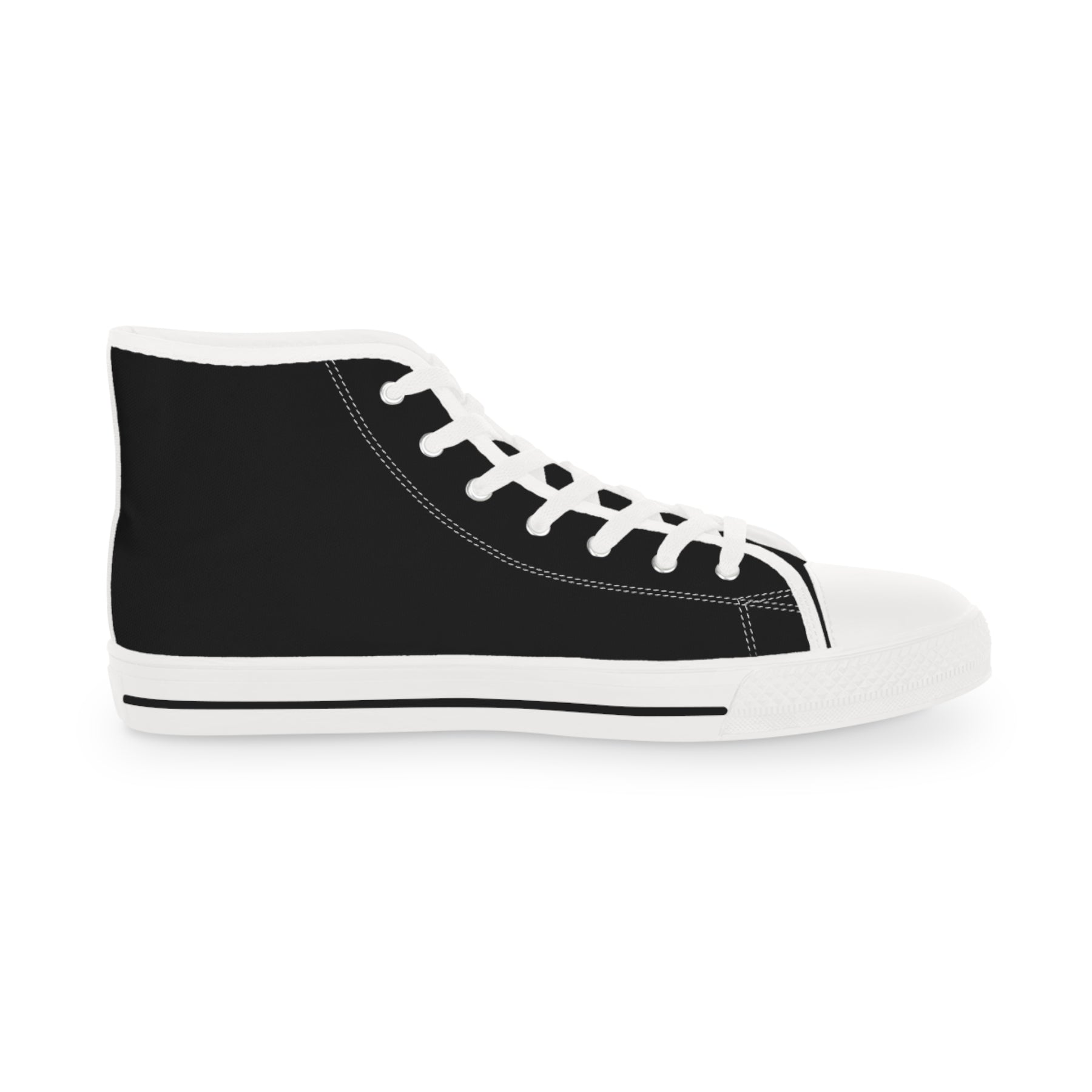 Red Cross of Constantine Sneaker - High Top Black & White - Bricks Masons