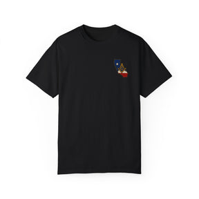 Master Mason Blue Lodge T-Shirt - Garment-Dyed California Mason - Bricks Masons