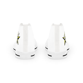 The Order of the White Shrine of Jerusalem Sneaker - High Top Black & White - Bricks Masons