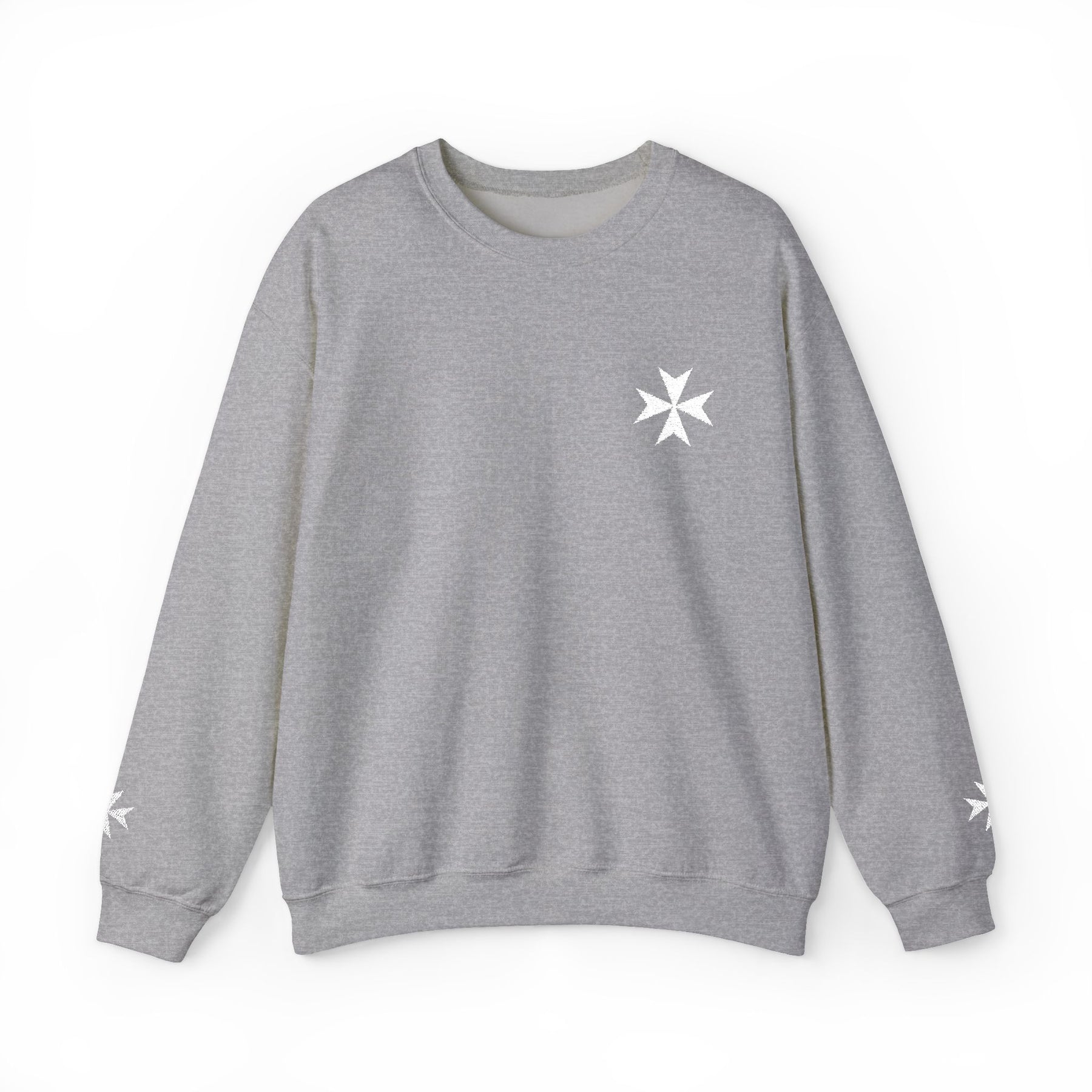 Order of Saint Lazarus Sweatshirt - Crewneck Signature Stitch Design - Bricks Masons