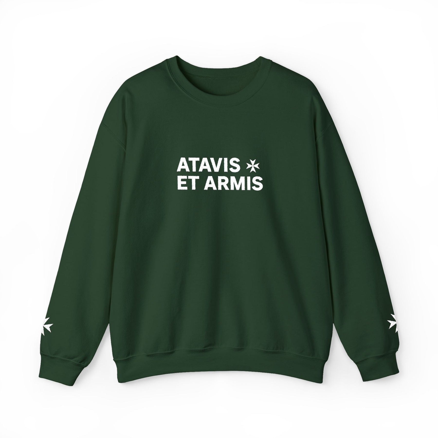 Order of Saint Lazarus Sweatshirt - Crewneck Classic Embroidery - Bricks Masons