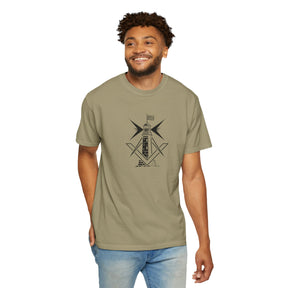 Master Mason Craft T-Shirt - United Kingdom Beacon of Brotherhood - Bricks Masons