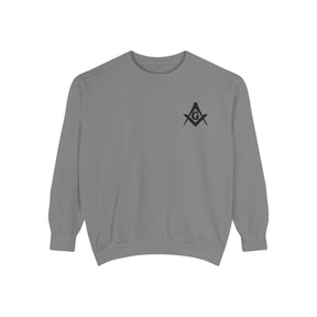 Master Mason Blue Lodge Sweatshirt - Classic Square & Compass Look - Bricks Masons