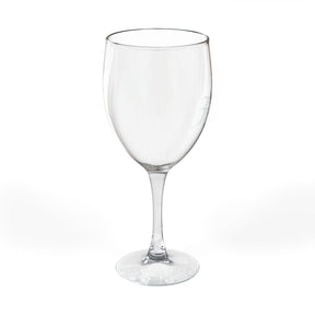 Master Mason Blue Lodge Wine Glass - Square & Compass Forget Me Not