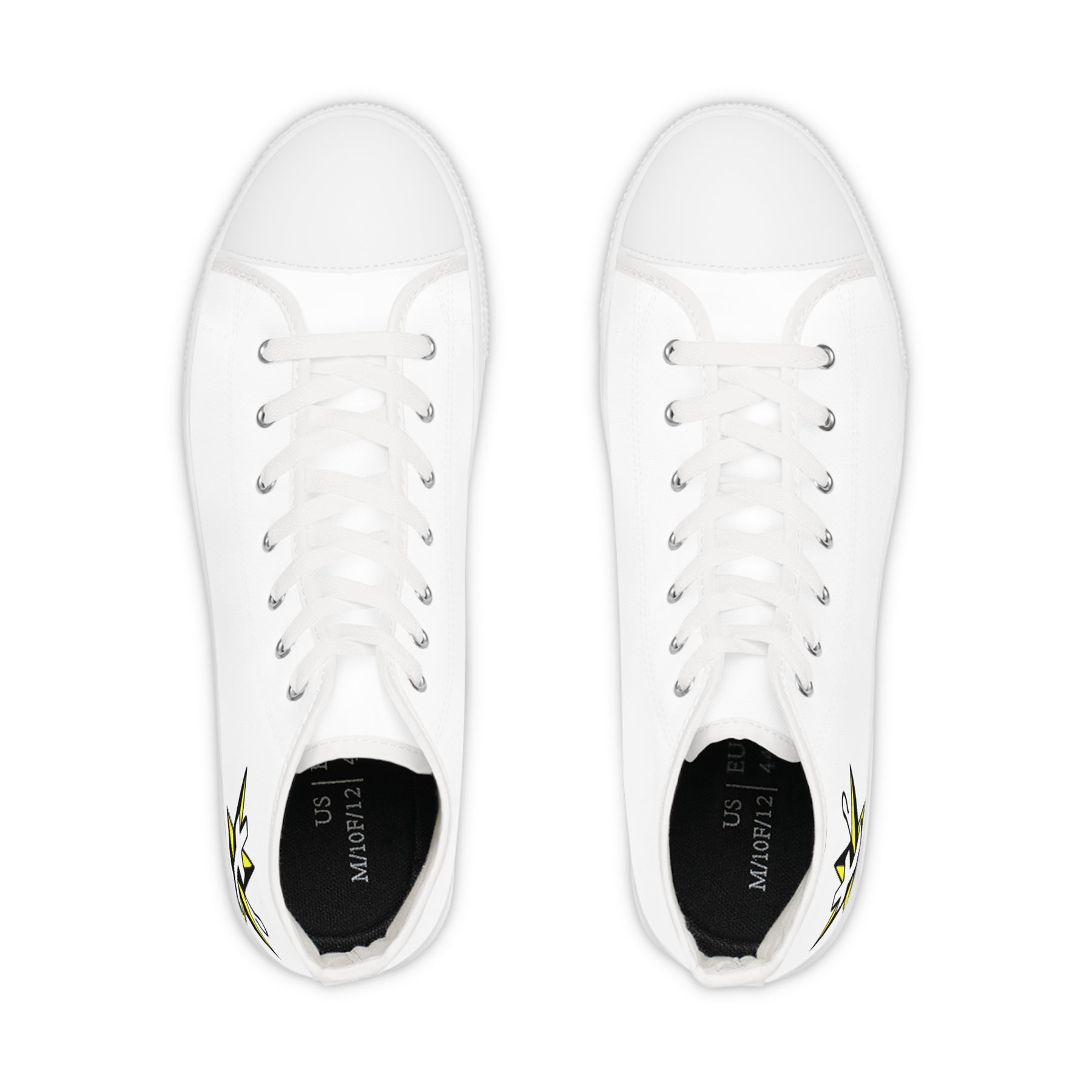 The Order of the White Shrine of Jerusalem Sneaker - High Top Black & White - Bricks Masons