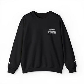 Order of Saint Lazarus Sweatshirt - Crewneck Heritage Embroidery - Bricks Masons