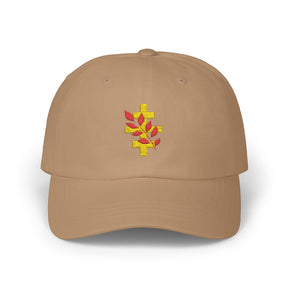 Red Branch of Eri Baseball Cap - Cotton Red & Gold Emblem Various Colors - Bricks Masons