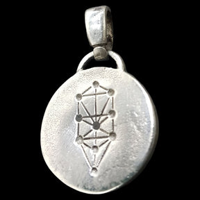 I said Kabbalah Remove the Guilt Shin Jet Hei Name of God 51 HAJASIAH in silver Art 1761 - Bricks Masons