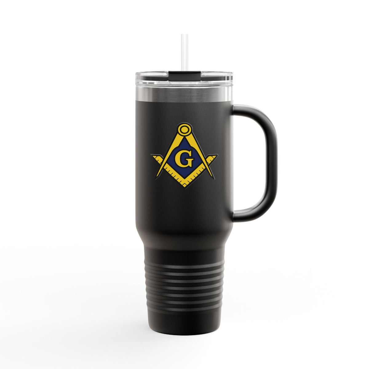 Master Mason Blue Lodge Ringneck Tumbler - Square & Compasses with G