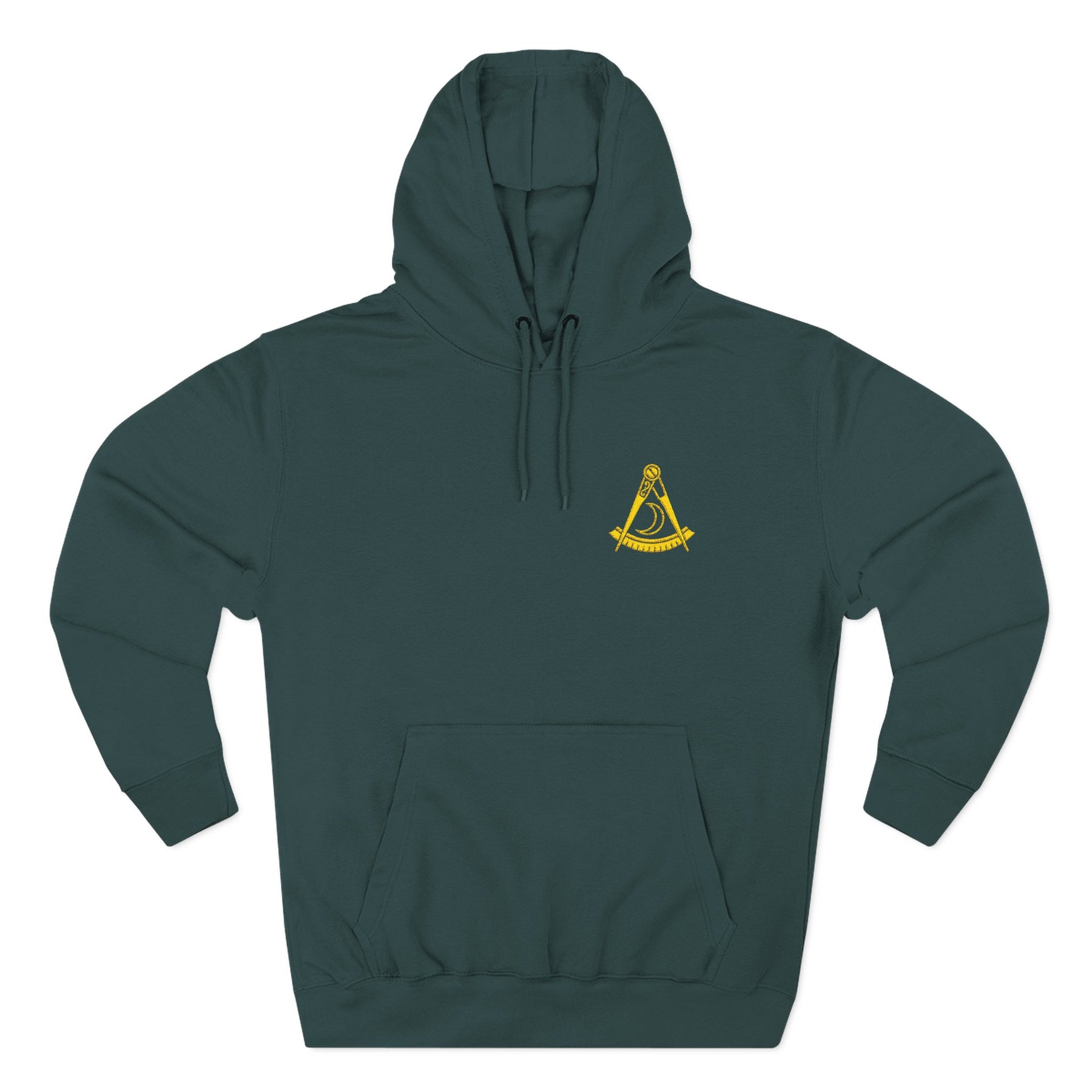 District Deputy Grand Master Blue Lodge Hoodie - Signature Front Emblem - Bricks Masons
