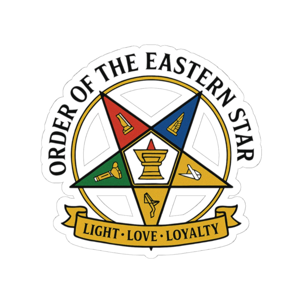 OES Sticker Decal - Kiss-Cut Light Love Loyalty - Bricks Masons