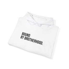Master Mason Blue Lodge Sweatshirt - Bound By Brotherhood with Square & Compass G Embroidery - Bricks Masons