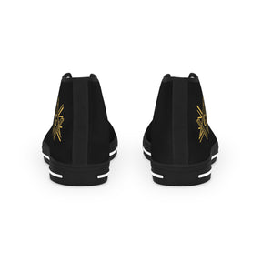 Master Mason Craft Sneaker - High Top Black & White S&C G Gold - Bricks Masons