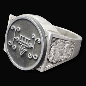 Ancient Israel Ring - Key of Solomon COUNT FURFUR - Bricks Masons