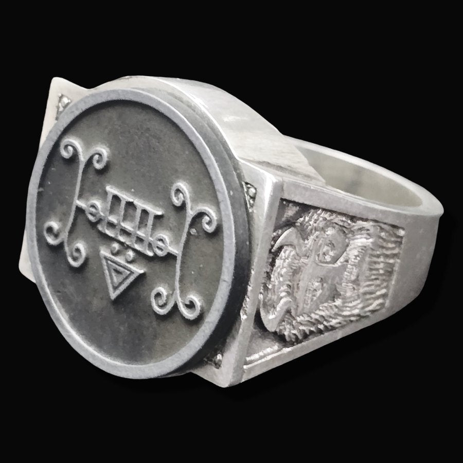 Ancient Israel Ring - Key of Solomon COUNT FURFUR - Bricks Masons