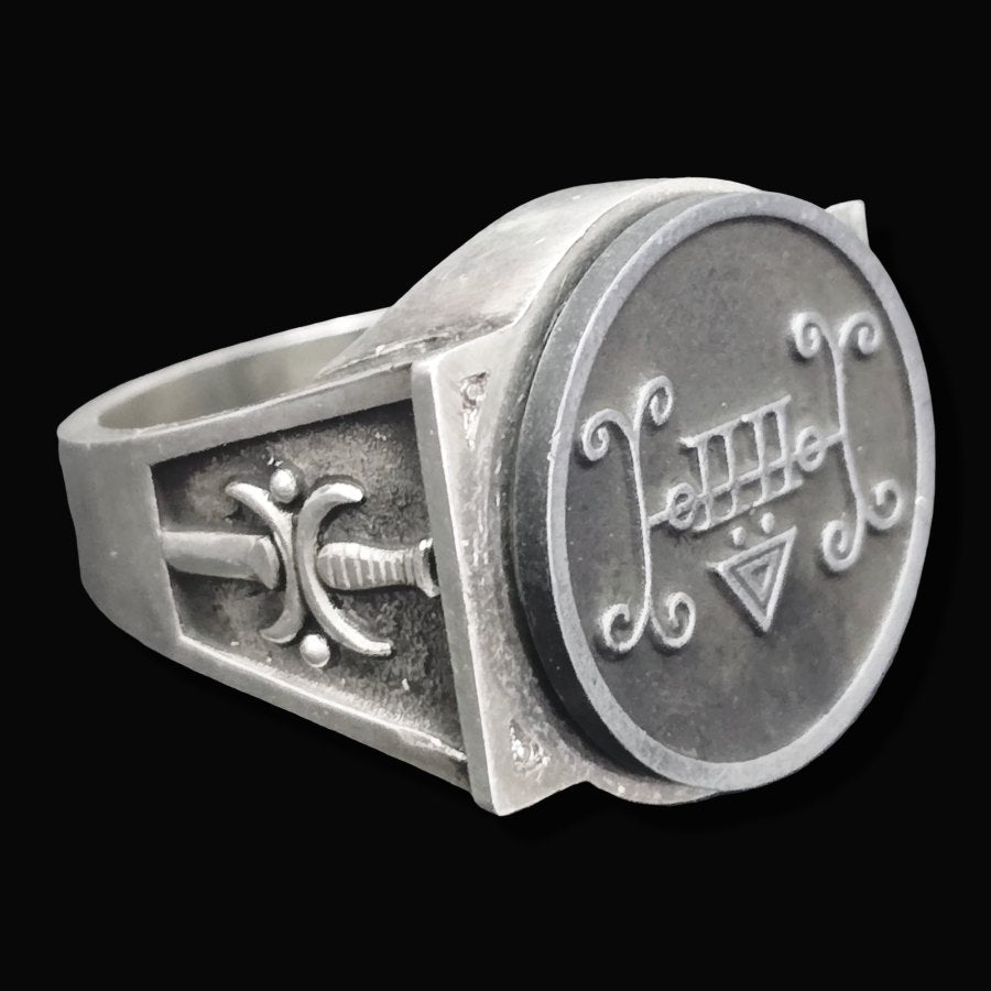 Ancient Israel Ring - Key of Solomon COUNT FURFUR - Bricks Masons