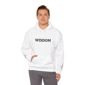 Master Mason Blue Lodge Hoodie - Wisdom Front & Sleeves Embroidery - Bricks Masons