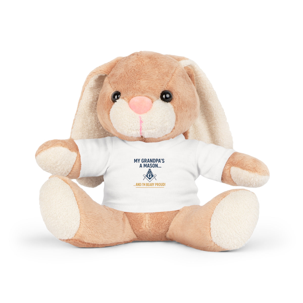 Master Mason Blue Lodge Teddy Bear - Mason Grandpa 4 Plushies - Bricks Masons