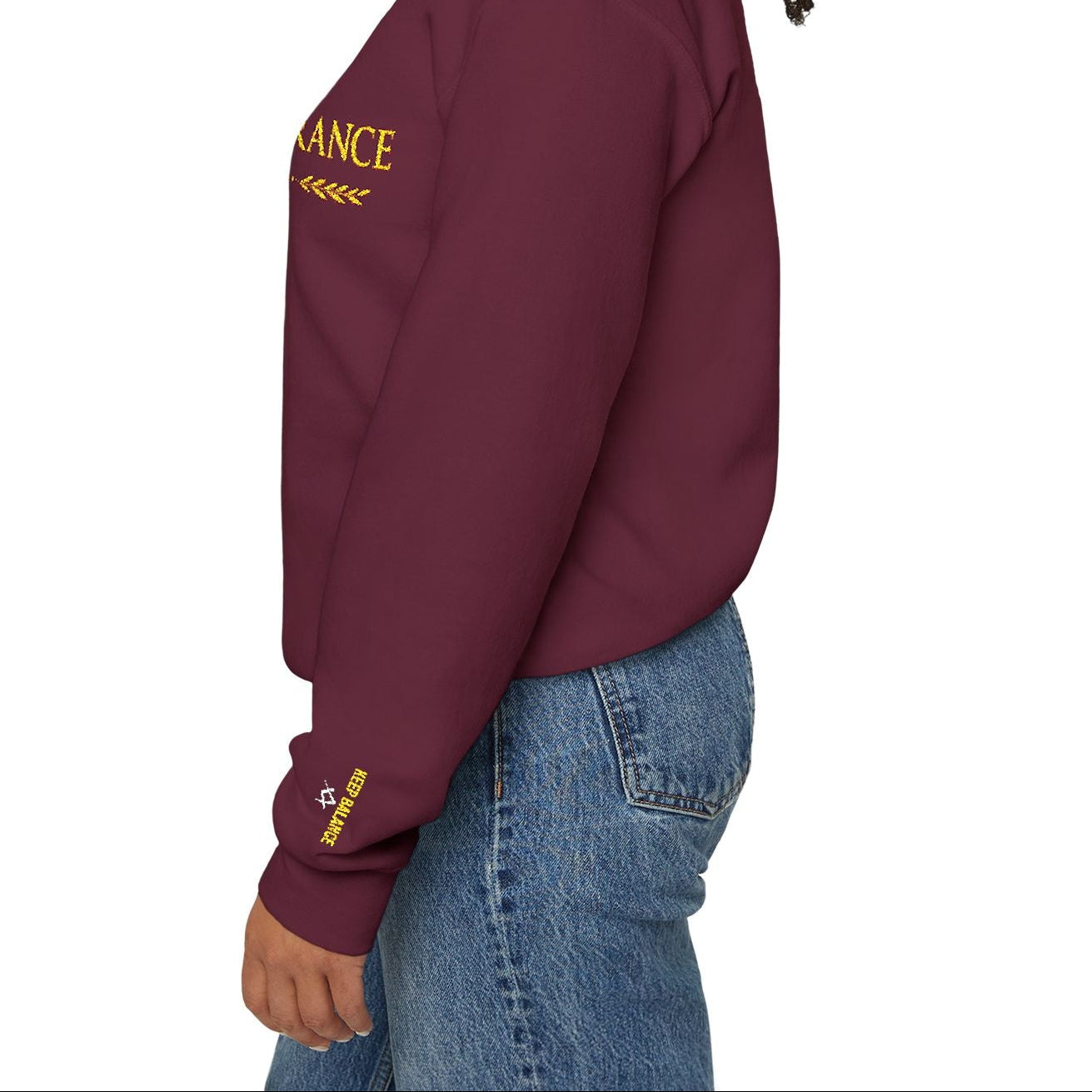 Entered Apprentice Blue Lodge Sweatshirt - Square & Compass Temperance Keep Balance - Bricks Masons