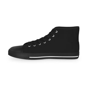 Grotto Sneaker - High Top Black & White - Bricks Masons