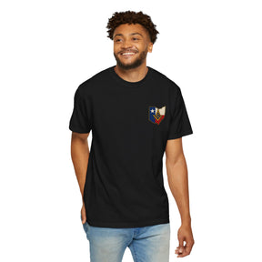 Master Mason Blue Lodge T-Shirt - Garment-Dyed Ohio Mason - Bricks Masons
