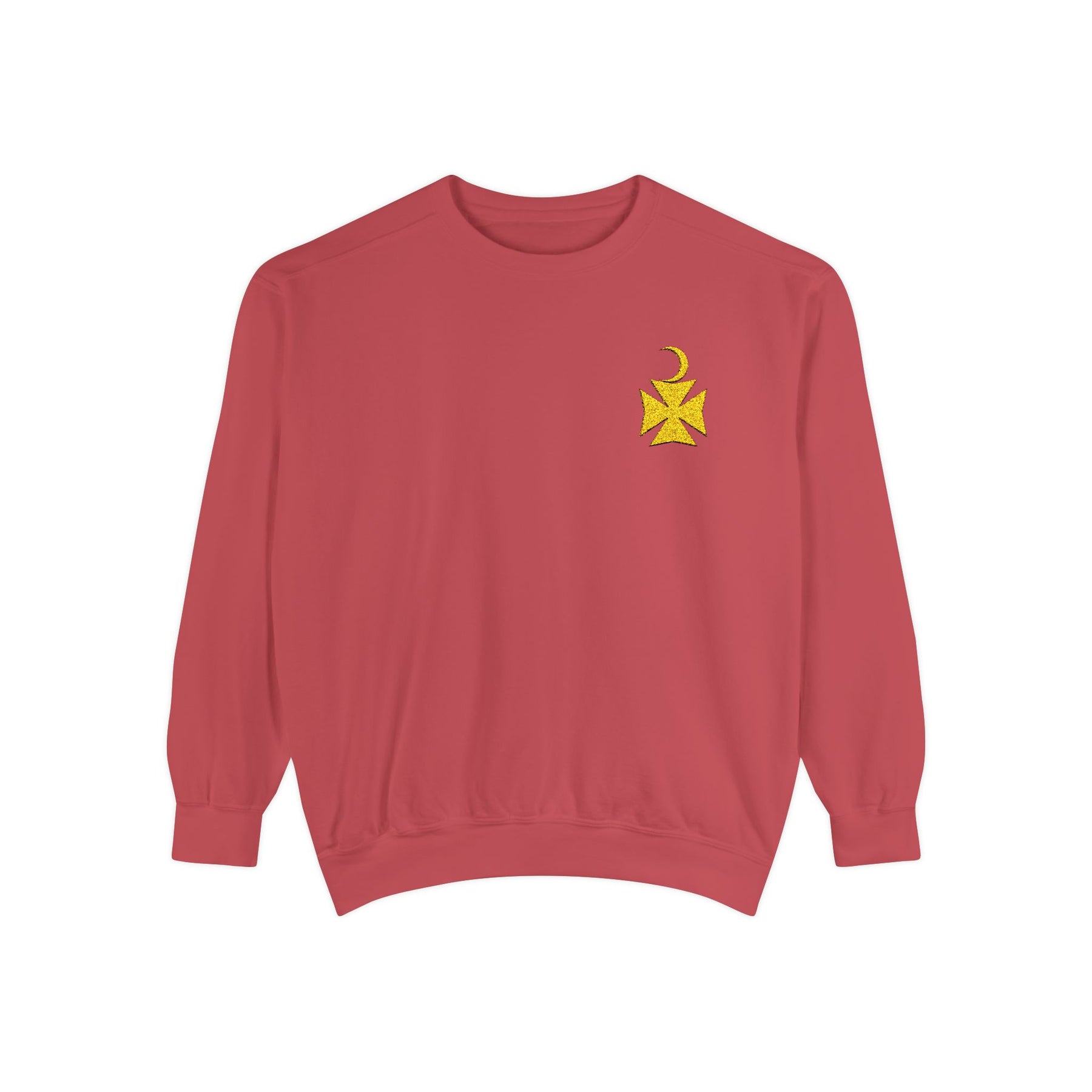 Knights of Constantinople Sweatshirt - Left Chest Embroidered Badge - Bricks Masons