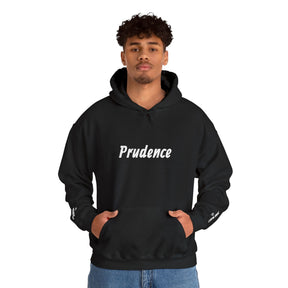 Entered Apprentice Blue Lodge Hoodie - Prudence Front & Sleeves Embroidery Detailing - Bricks Masons