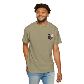 Master Mason Blue Lodge T-Shirt - Garment-Dyed Ohio Mason - Bricks Masons