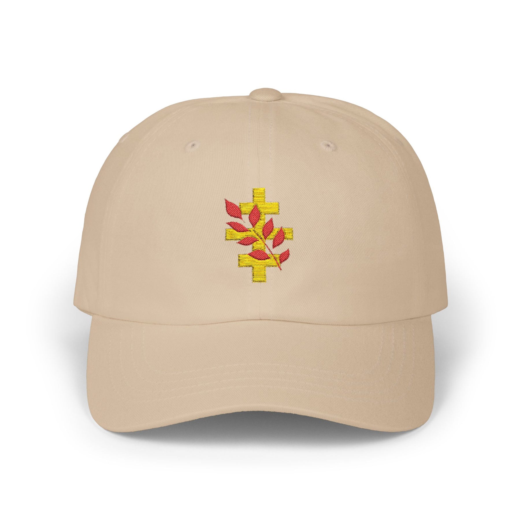 Red Branch of Eri Baseball Cap - Cotton Red & Gold Emblem Various Colors - Bricks Masons