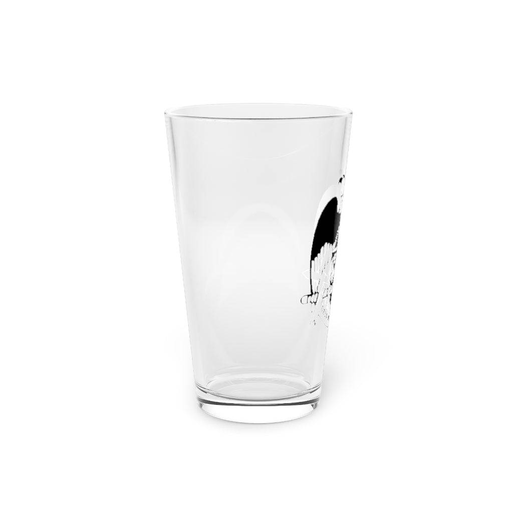 32nd Degree Scottish Rite Pint Glass - Wings Down 16oz - Bricks Masons