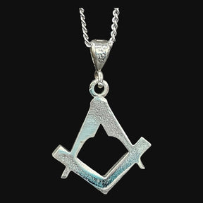 Masonic Entered Apprentice Degree Pendant in 925 Silver 2.5 cm 4.5 gr Art 34 - Bricks Masons