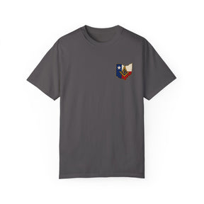 Master Mason Blue Lodge T-Shirt - Garment-Dyed Ohio Mason - Bricks Masons