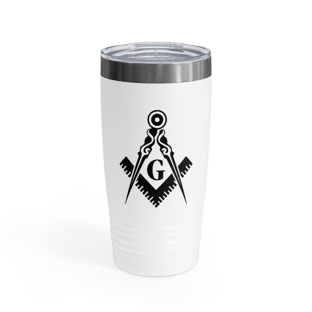 Master Mason Blue Lodge Ringneck Tumbler - Square & Compass G