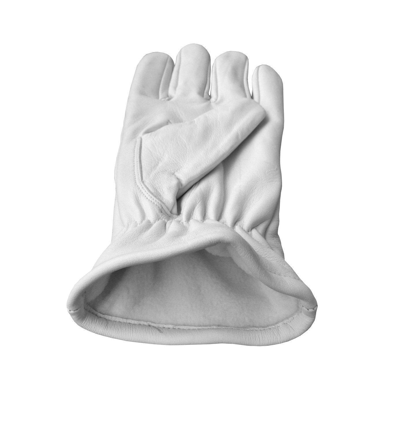 Masonic Gloves - White Soft Leather