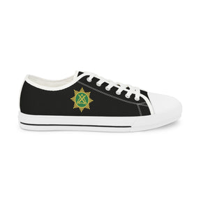 Knight Masons Sneaker - Low Top Sneaker Black & White - Bricks Masons