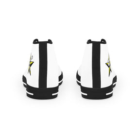 The Order of the White Shrine of Jerusalem Sneaker - High Top Black & White - Bricks Masons