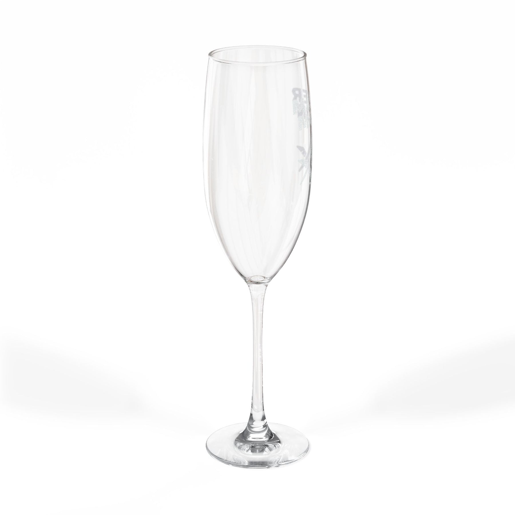 Master Mason Blue Lodge Champagne Flute - Square & Compasses G Emblem - Bricks Masons
