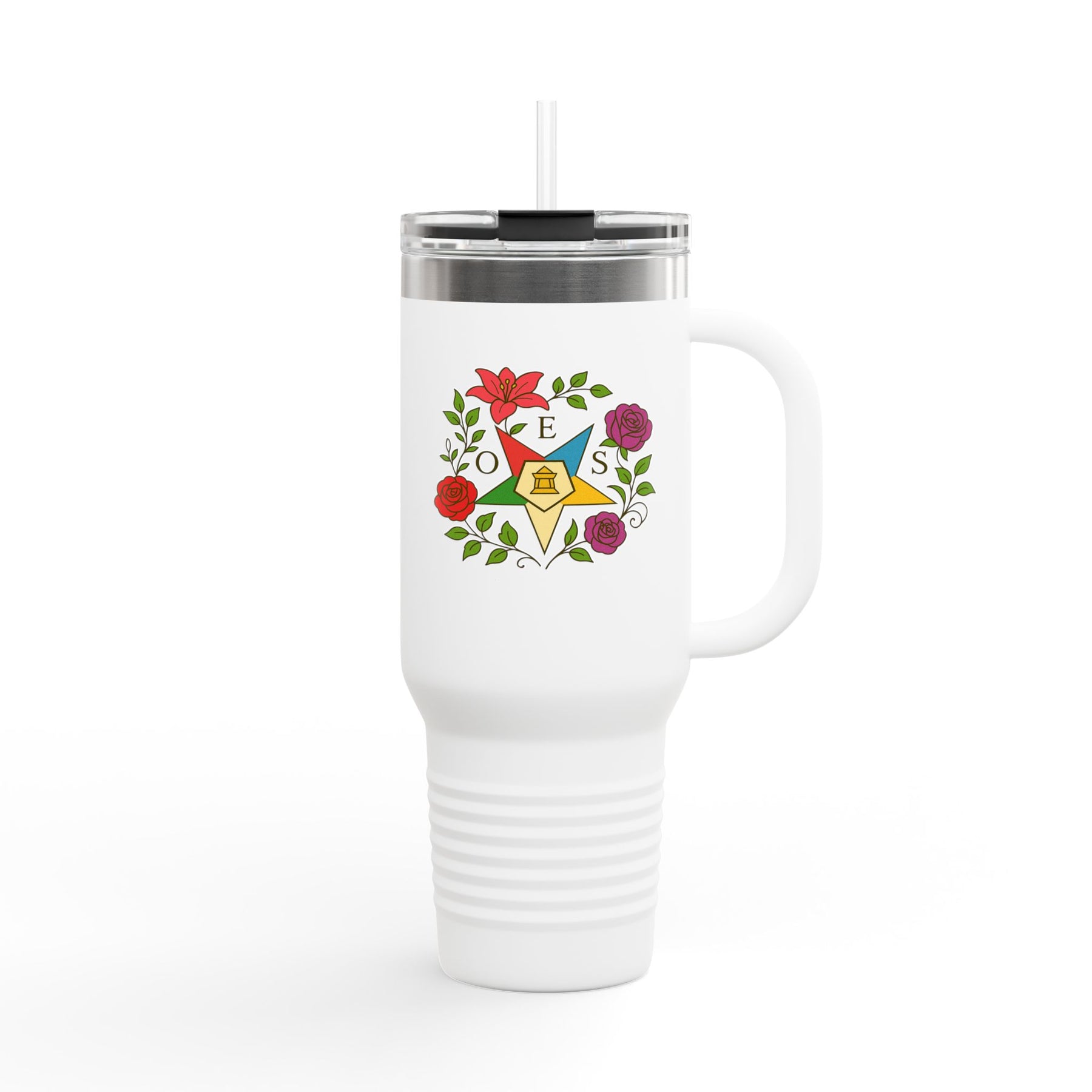 OES Ringneck Tumbler - Eastern Garden Design - Bricks Masons