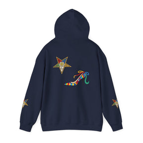 OES Hoodie - Faith Truth & Love with The Colorful Eastern Star - Bricks Masons